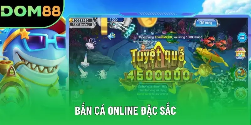 Bắn Cá Online - Đa Dạng Trò Chơi Tùy Chọn, Giao Diện Mê Ly