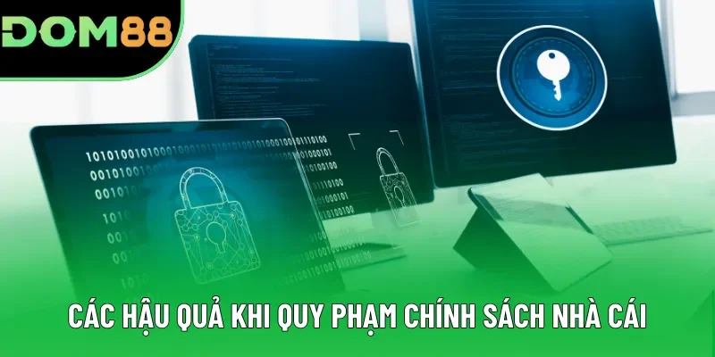 Các hậu quả khi quy phạm chính sách nhà cái