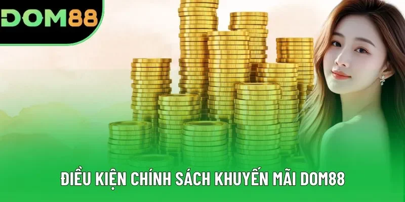 Điều kiện chính sách khuyến mãi DOM88